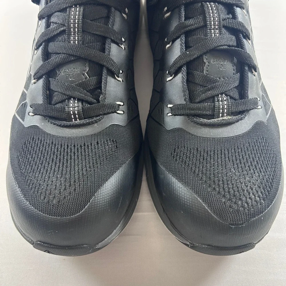 KEEN Utility Vista Energy Mid Work Boots Mens 14D Black Carbon Fiber Toe